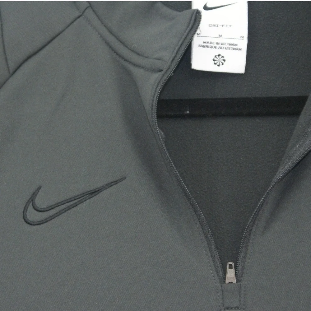 Nike Baylor Equestrian Dri-FIT Quarter Zip Pullover Gray Womens Medium